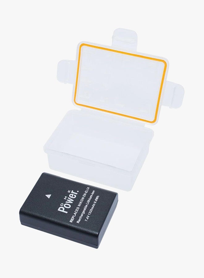 EN-EL14 Replacement Battery Black