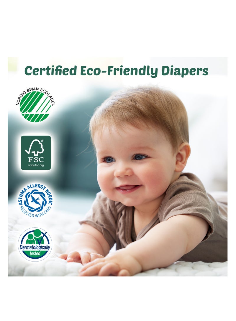 Bambo Nature Eco Friendly Diapers,Size4, 7-14kg 48 pcs Tall Pack
