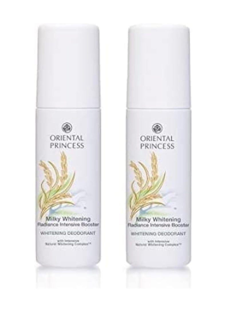 2PC Milky Glow Oriental Princess Whitening Booster Deodorant 70ml