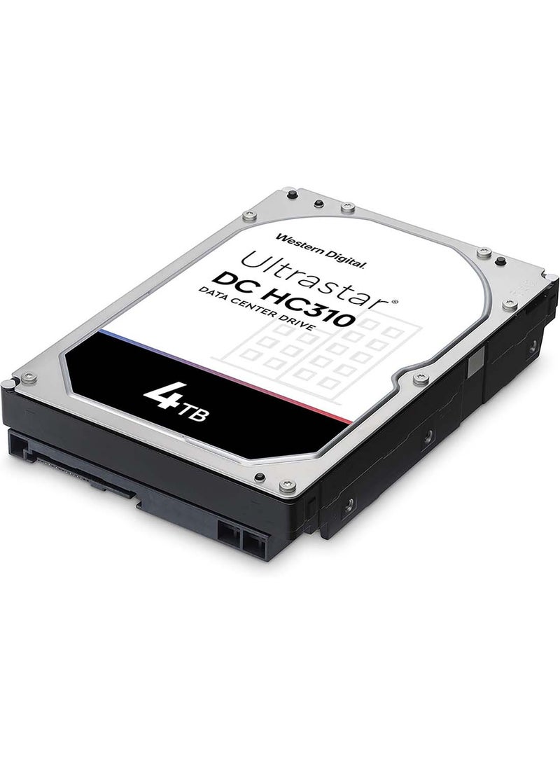 Ultrastar DC HDD Server HC310 | 4TB Capacity | 6GB/s SATA | 3.5-INCH DATA CENTER HARD DRIVES | RPM 7200 | 512E SE | Transfer Rate Up to 255MB/s | Dual-stage Micro Actuator| Silver 4 TB