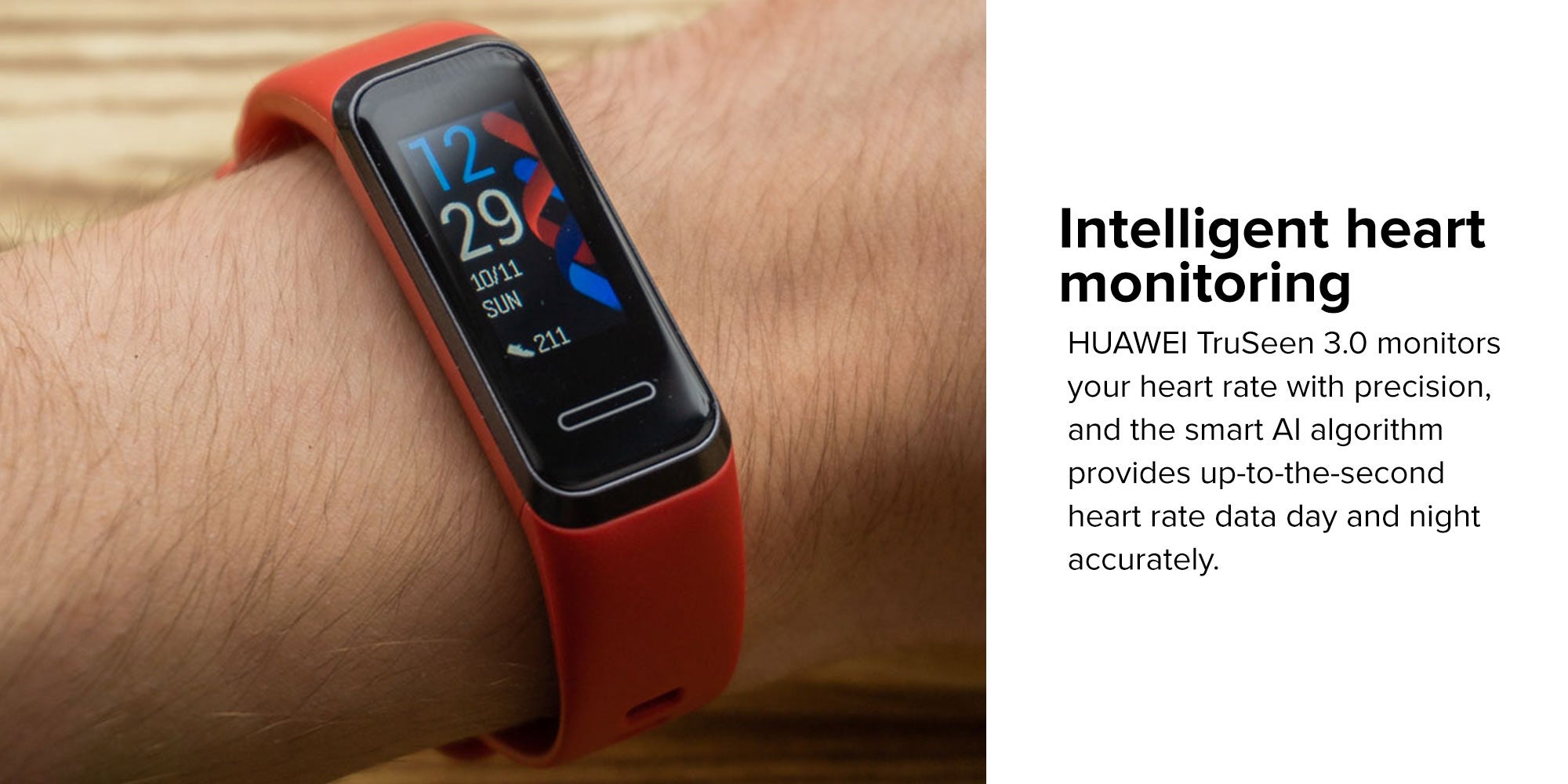 Band 3 Pro Bluetooth Fitness Tracker Orange