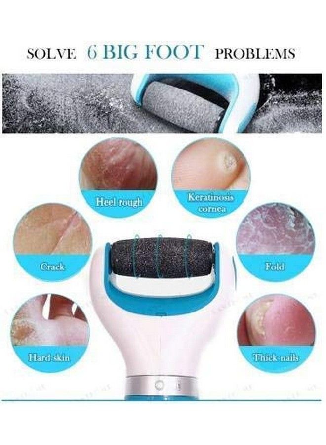 Dead Skin Tools For Feet Foot Scrubber For Women Callus Remover For Feet Electronic Smooth And Soft Feet Scrubber Cracked Heels Remover (Multi Color)