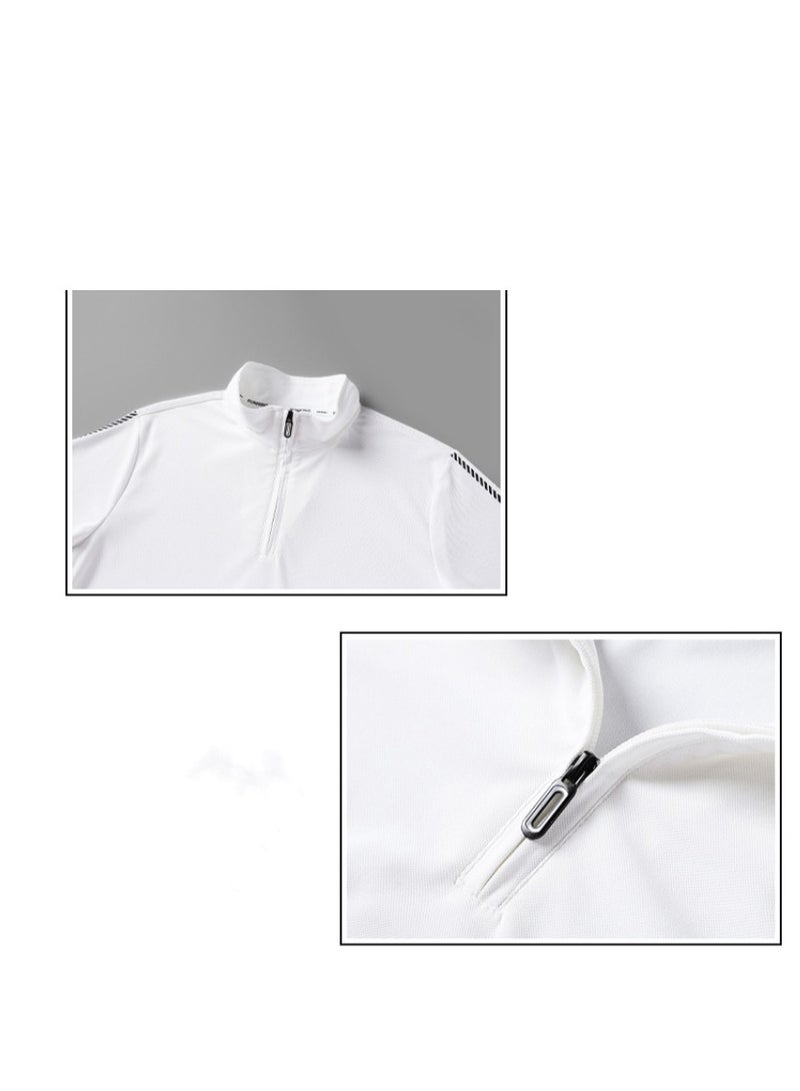 Men's Pure Cotton Short Sleeved T-shirt Casual POLO Shirt