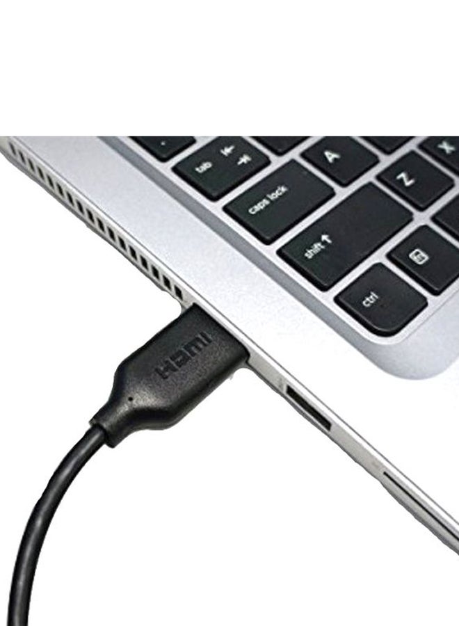 Gold Plated High Speed HDMI Cable With Ethernet Black