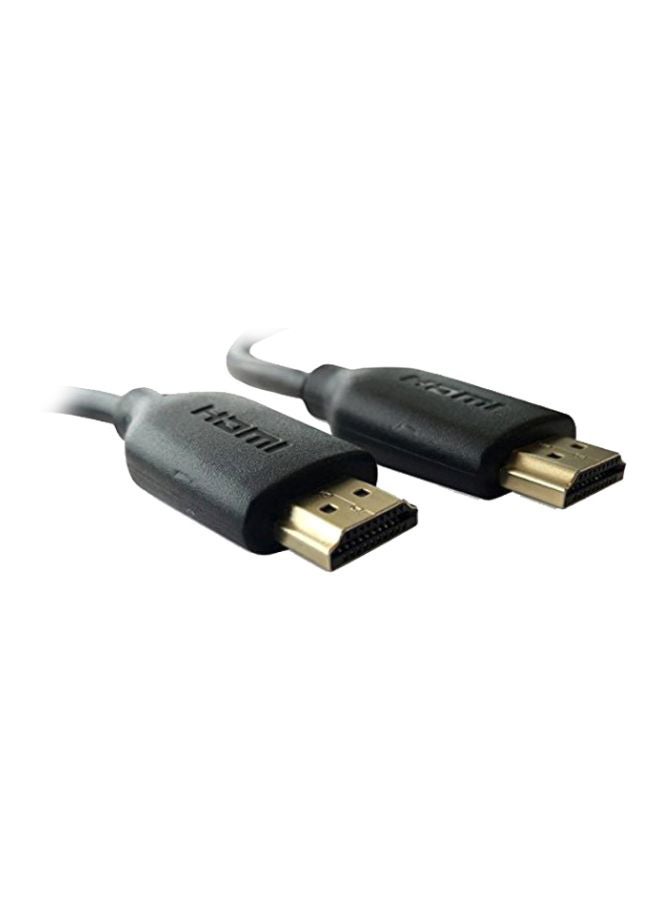 Gold Plated High Speed HDMI Cable With Ethernet Black