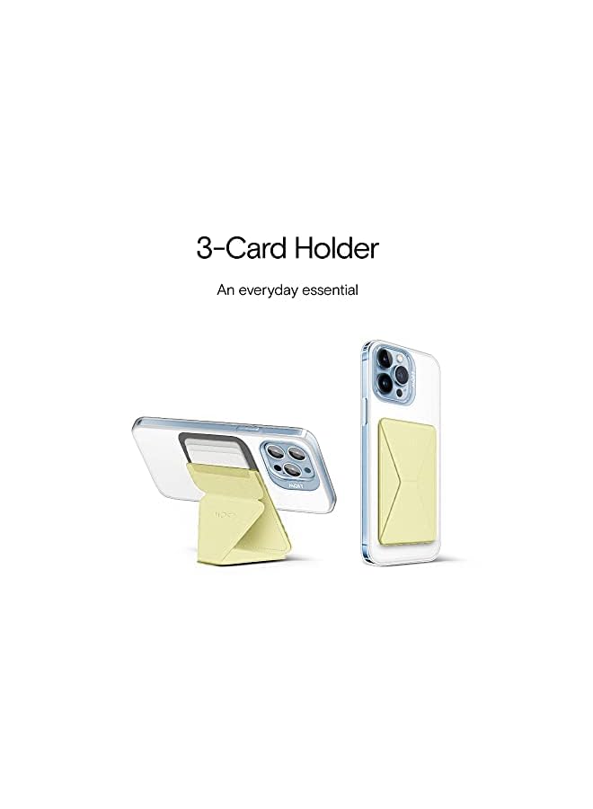 MagSafe Wallet Stand for iPhone 14/13/12 Series MagSafe Compatible Phone Stand with 3 Viewing Angles - Coastline Edition