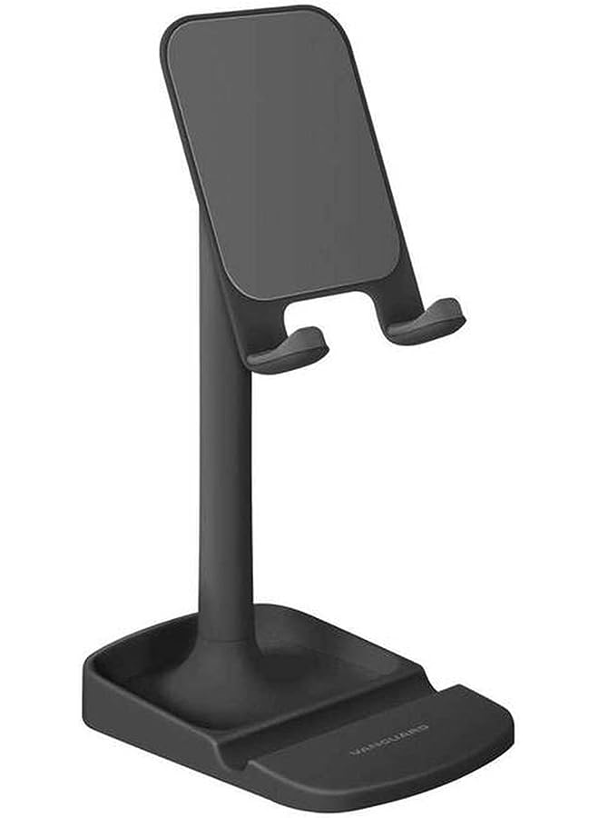 Lion Mobile Mini Stand/Lightweight and Compact Phone Stand/Easy to Use/Convenient/Compatible with Any Smartphones (Black)