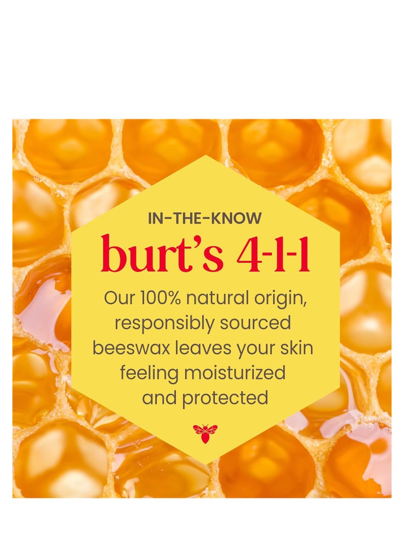 Burt's Bees Shimmer Lip Tint Set, Mothers Day Gifts for Mom Tinted Lip Balm Stick, Moisturizing for All Day Hydration with Natural Origin Glowy Pigmented Finish & Buildable Color, Champagne (4-Pack)