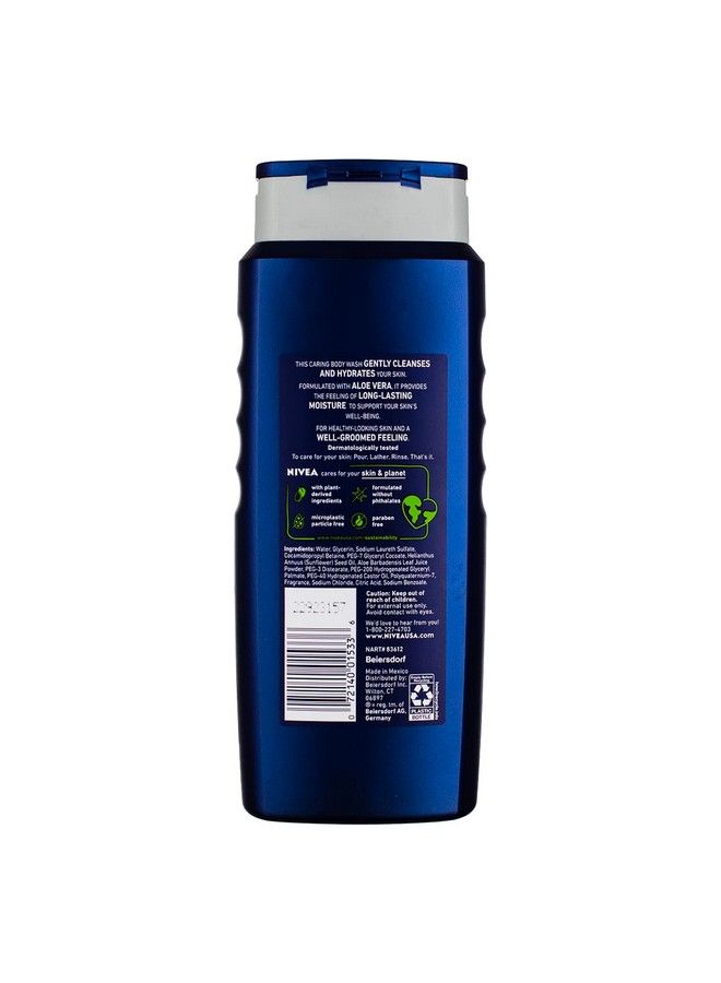 Nivea 3N1 Bdy Wsh Hydra M Size 16.9Z Nivea Men