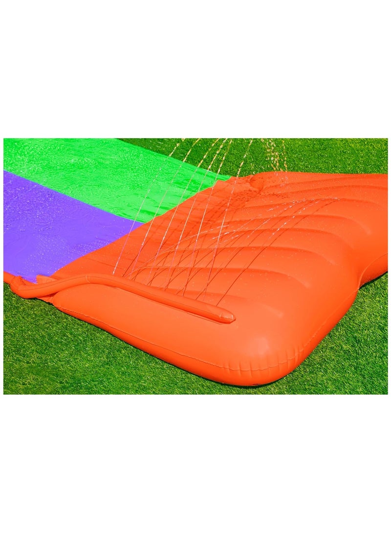 Bestway H2OGO Splash Coaster Double Water Slide 4.88m