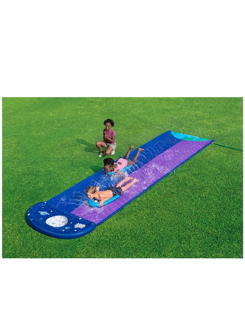 Bestway H2OGO Lunar Launch Double Water Slide 4.88m