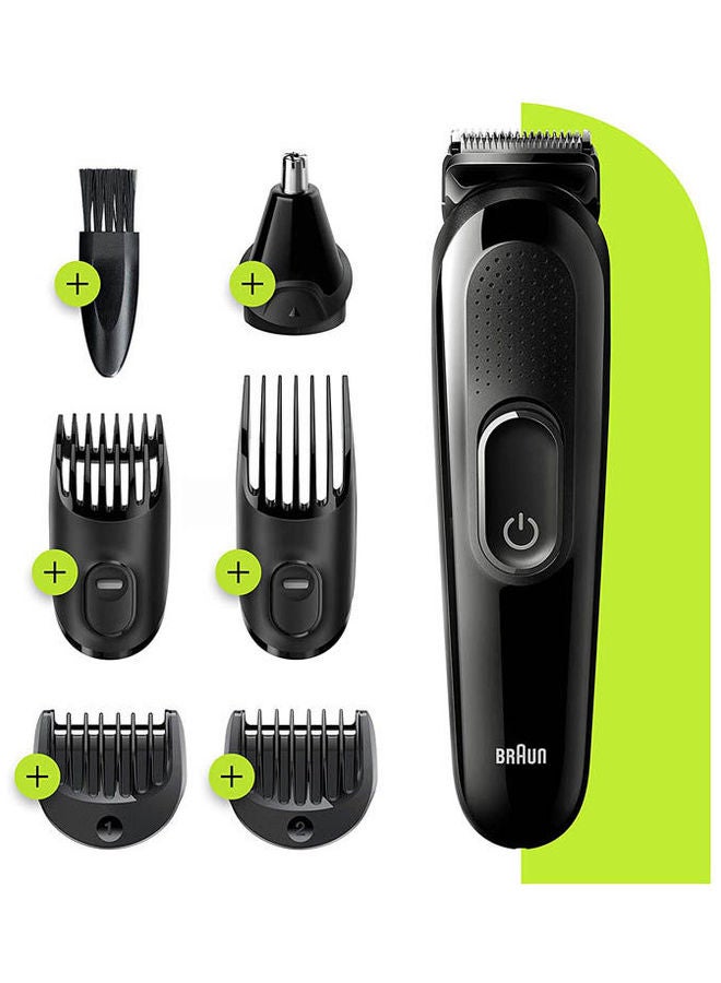 All-In-One Trimmer-6-In-1 Trimmer- 5 Attachments Black 300grams
