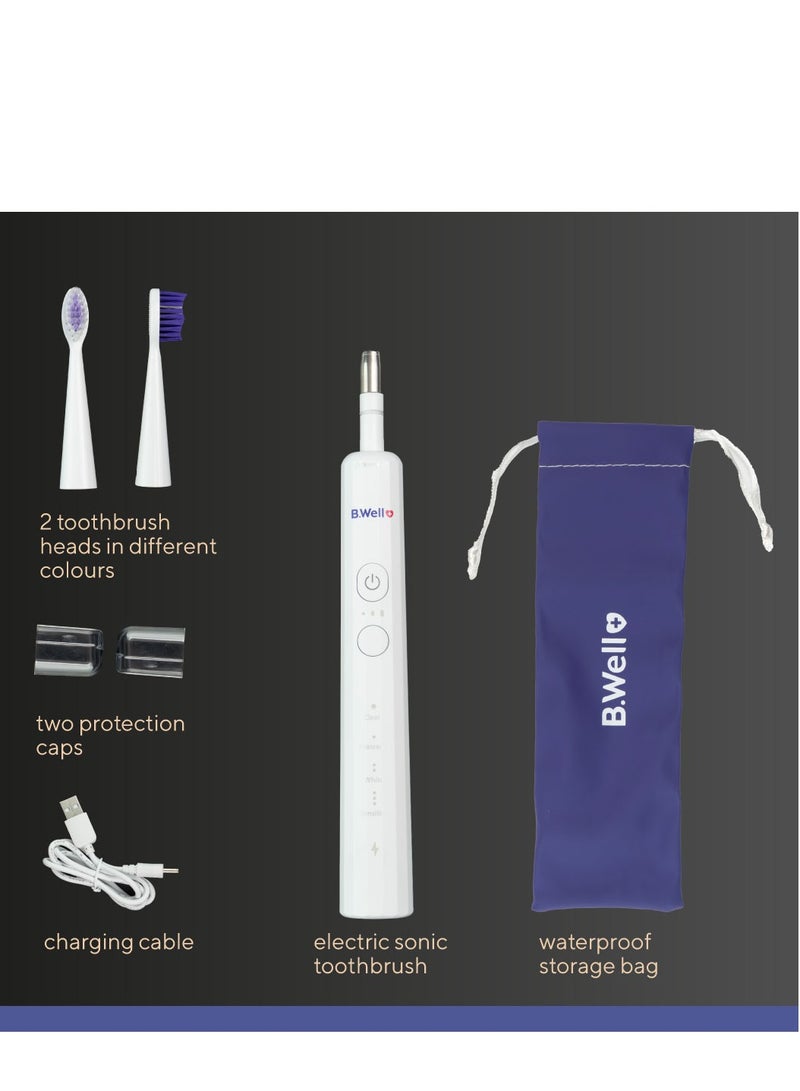 B Well MED-870 Electric Sonic Toothbrush(White)