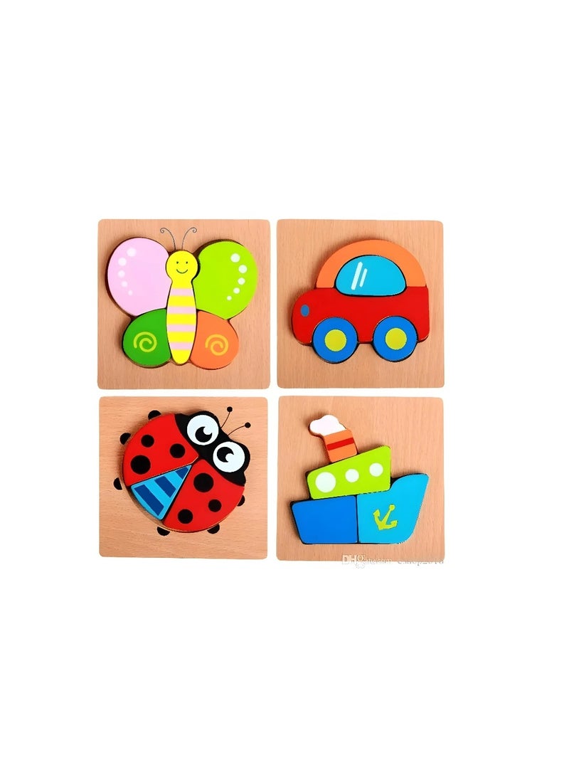 Animal & Transportation Puzzle (ANIMAL and TRANSPORTATION PUZZLE)