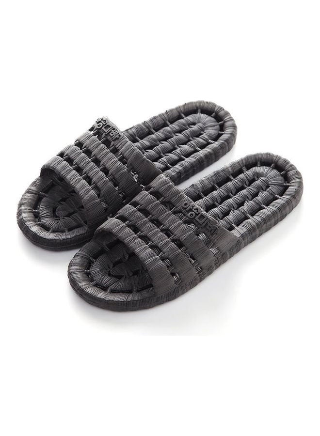 Summer Household Shower Slippers Black