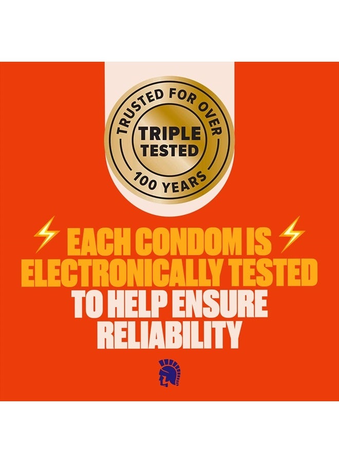 Trojan Ultra Ribbed Condoms For Ultra Stimulation, 36 Count, 1 Pack