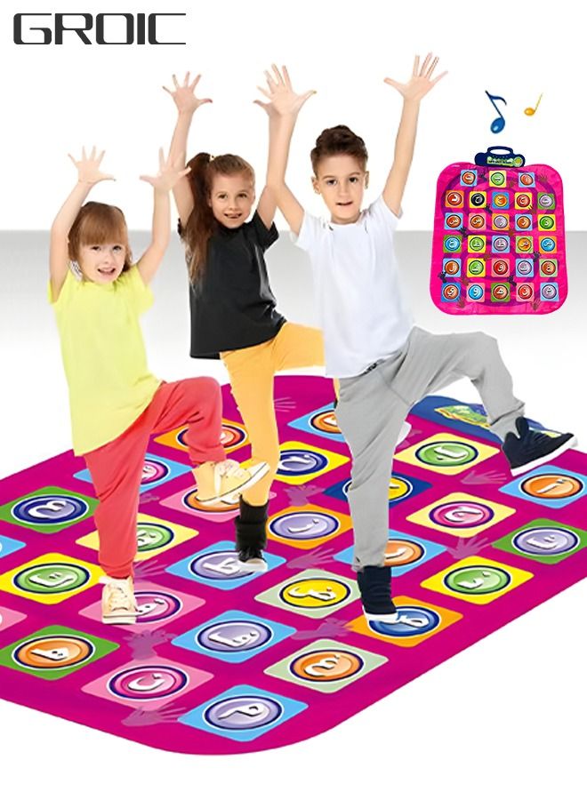 Arabic Electronic Educational Dance Mat Early Interactive Playmat Learning Musical Toy 70*91.5CM