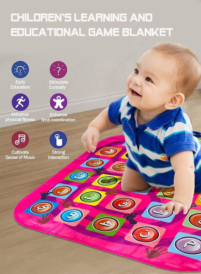 Arabic Electronic Educational Dance Mat Early Interactive Playmat Learning Musical Toy 70*91.5CM