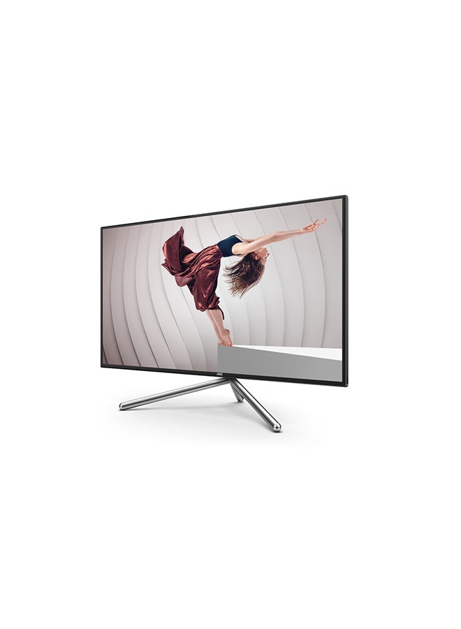 U32U1 31.5-Inch 4K Nano IPS Display, Studio F.A. Porsche Monitor, DisplayHDR 600, 60Hz, 5 ms (GTG), Zero Edge, DisplayPort 1.4× 1, HDMI 2.0 × 2, USB-C× 1, USB HUB USB 3.2 Gen1× 3 Black & Silver