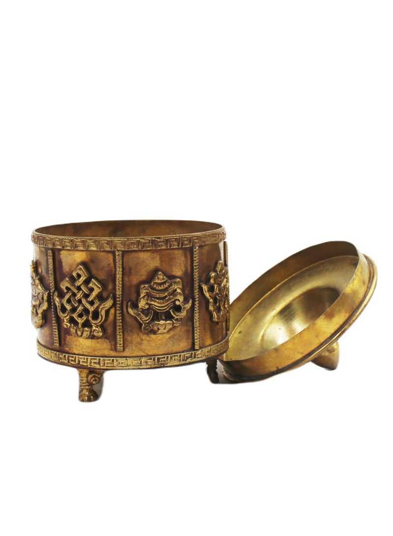 Handmade Arabic Traditional Classic Sugar Pot 12 cm