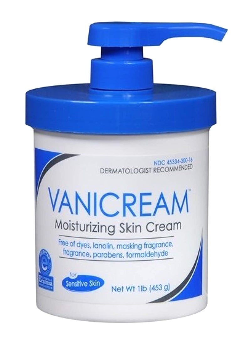 Moisturizing Skin Cream With Pump Dispenser