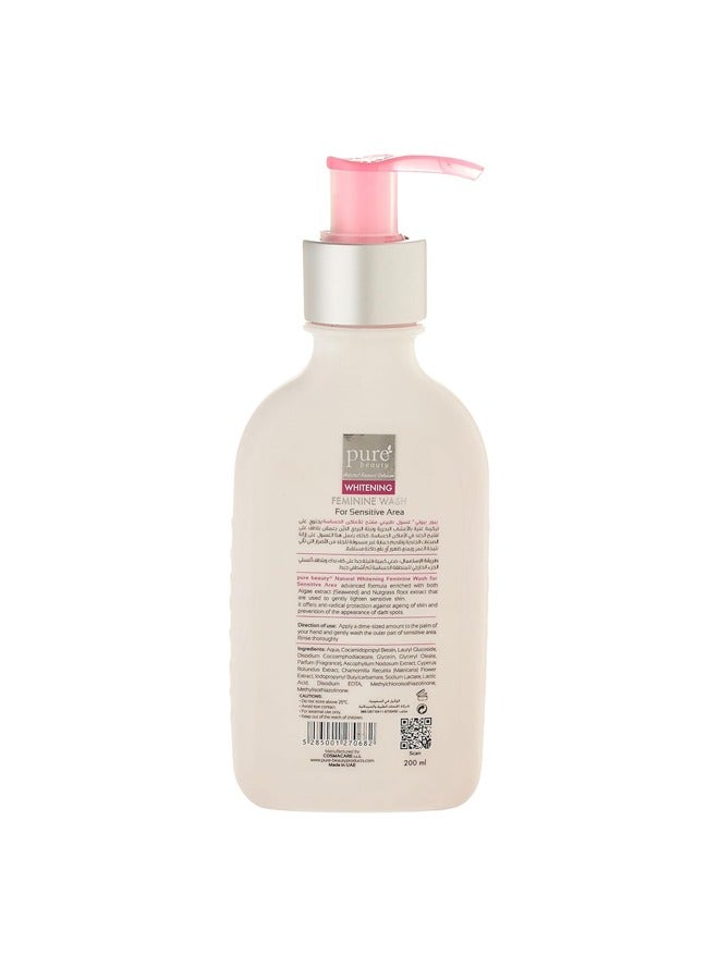 Whitening Feminine Wash - pH5, 200ml