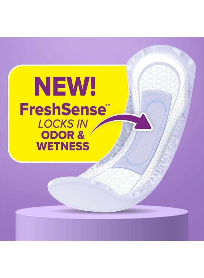 Incontinence Pads & Postpartum Incontinence Pads, 7 Drop Ultra Absorbency, Long Length, 39 Count, Packaging May Vary