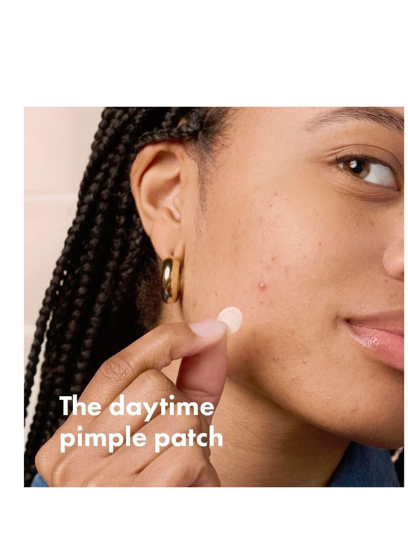 Mighty Patch™ Invisible+ Patch - Daytime Hydrocolloid Acne Pimple Patches for Covering Zits and Blemishes, Ultra Thin Spot Stickers for Face and Skin (24 Medium and 15 Small Patches)