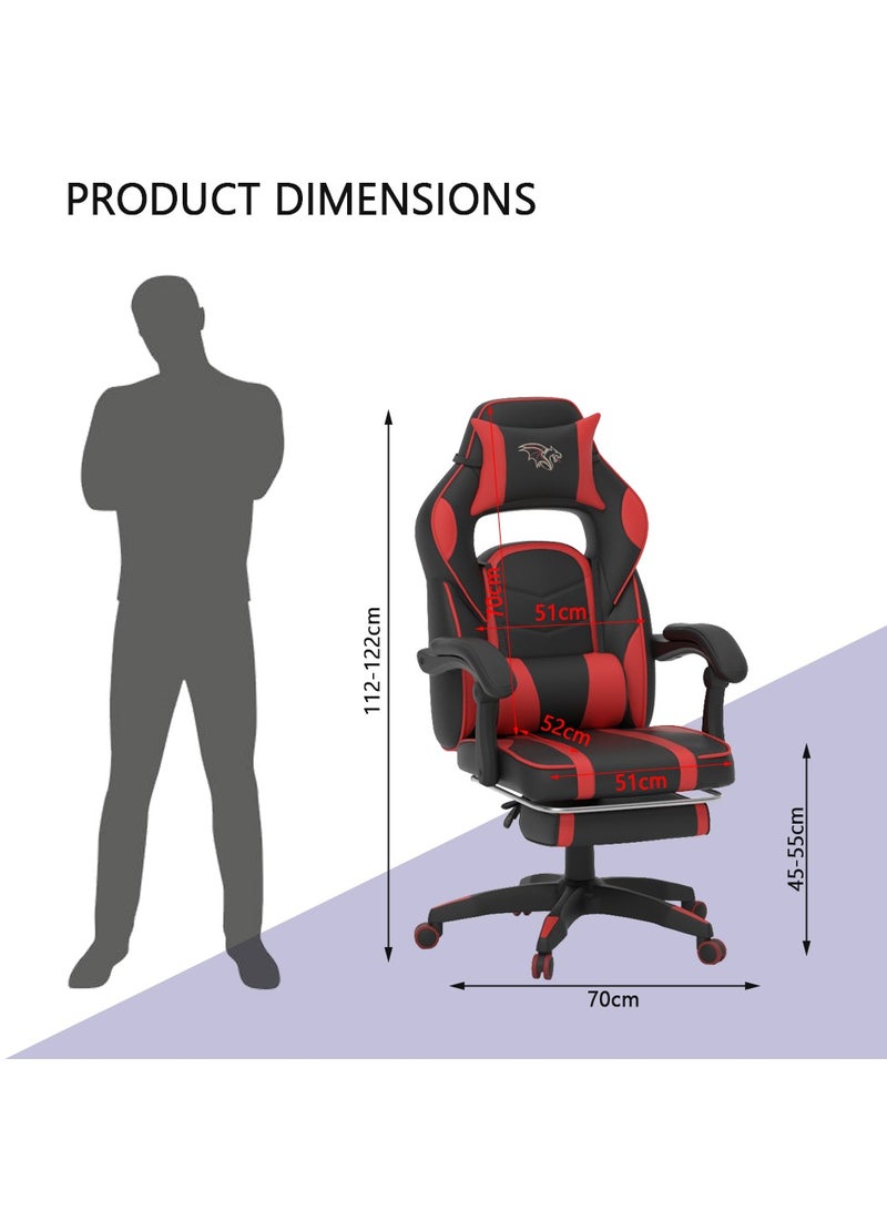 Mahmayi UT-C592F Gaming Chair Red PU