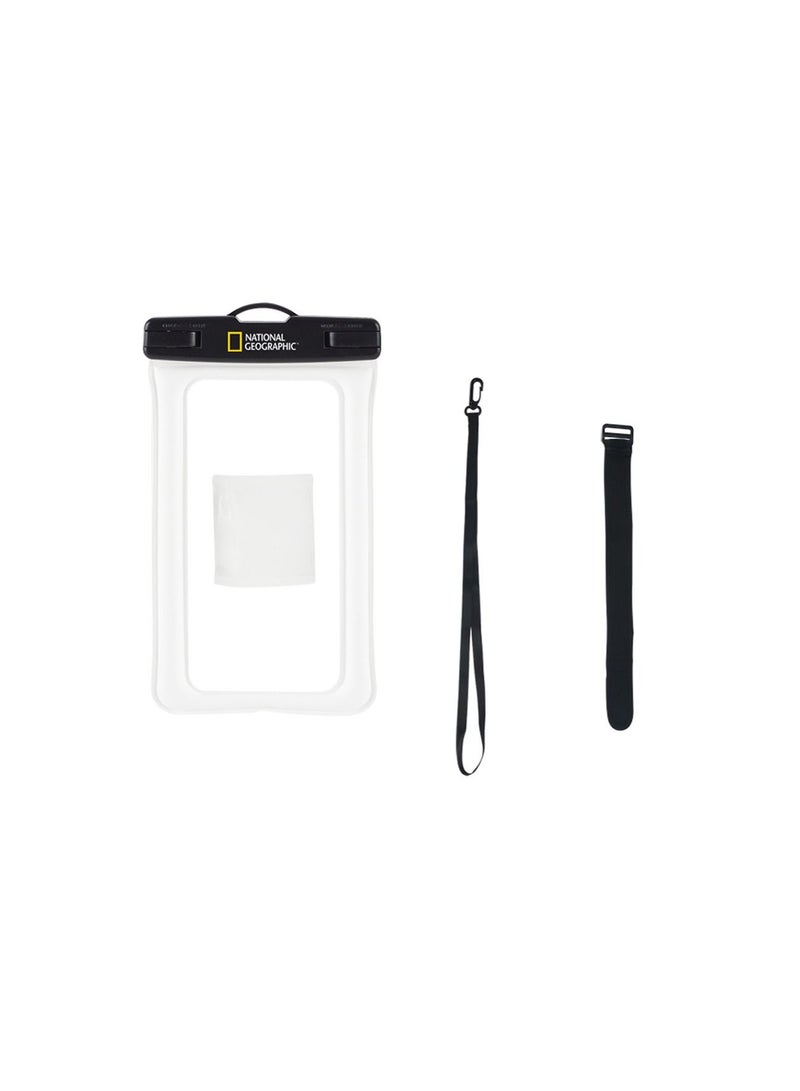 National Geographic Universal Waterproof Pouch Cellphone Dry Bag Case - White