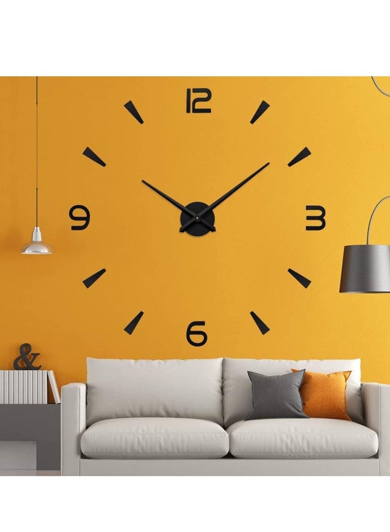 FFD 3D DIY Wall Clock Sticker - Transform Your Space with Style