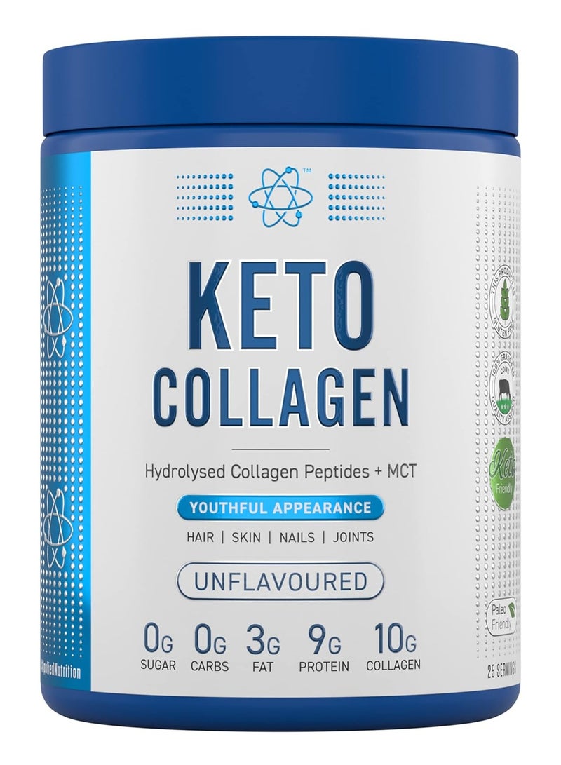 Applied Nutrition Keto Collagen Unflavored 325 gram 25 serving