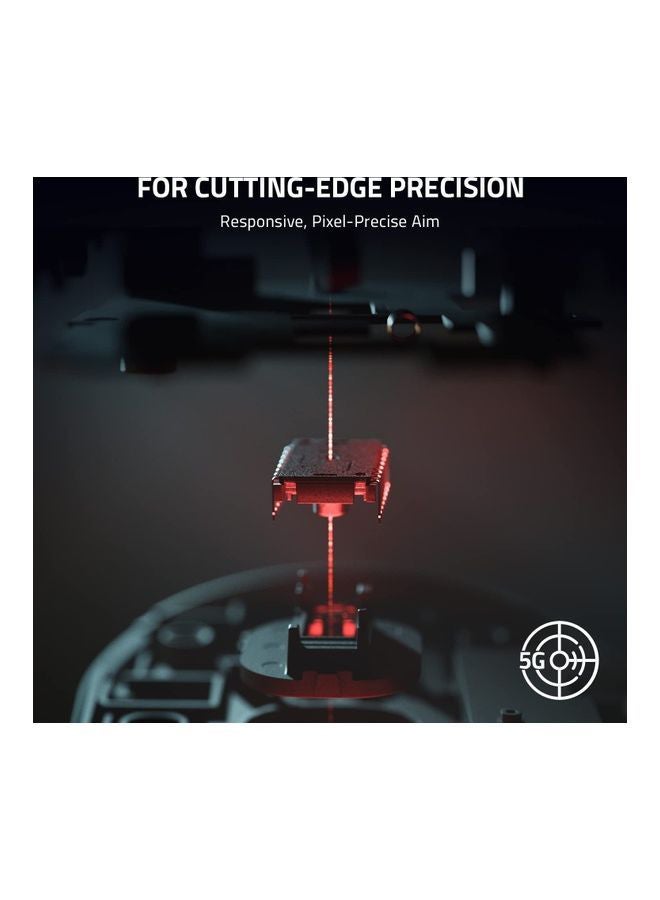 DeathAdder V2 X HyperSpeed Wireless Gaming Mouse: Award-Winning Ergonomic Design - Ultra-Fast HyperSpeed Wireless - 7 Programmable Buttons - Gen 2 Mechanical Switches - 5G 14K DPI Optical Sensor