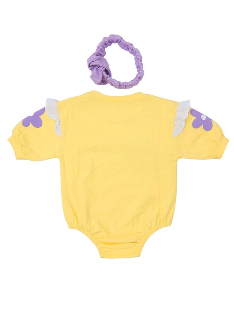 AIKO - Baby Multicolor Body Suit with Headband 12-18 Months