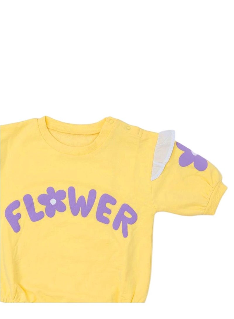 AIKO - Baby Multicolor Body Suit with Headband 12-18 Months