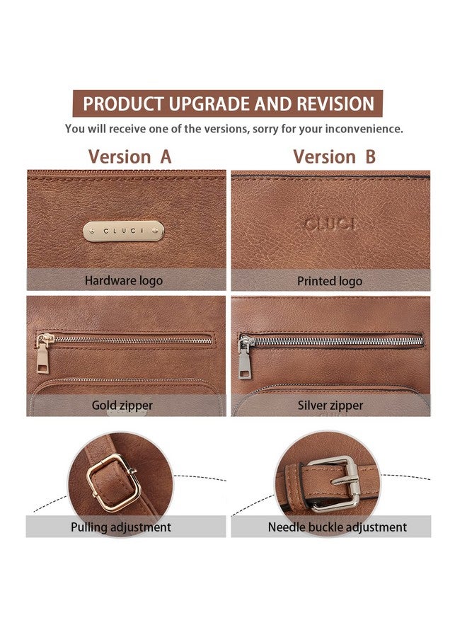Crossbody Purse For Women Multi Pockets Bag Vegan Leather Small Shoulder Handbags Summer Travel Designer Vintage Ladies