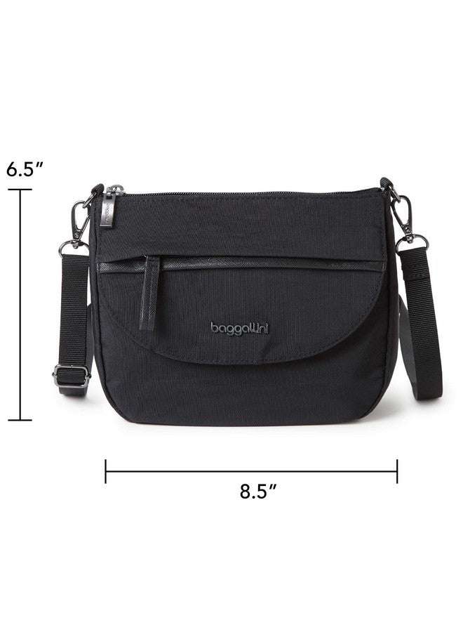 Womens 2.0 Pocket Crossbody 2 0 With Rfid Black One Size Us