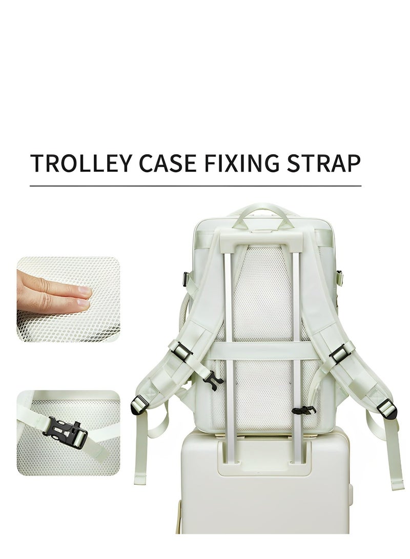 Skycare Business Travel Waterproof Backpack, Multi-functional Large Capacity Expandable Computer Bag for Handheld or Shoulder Carry