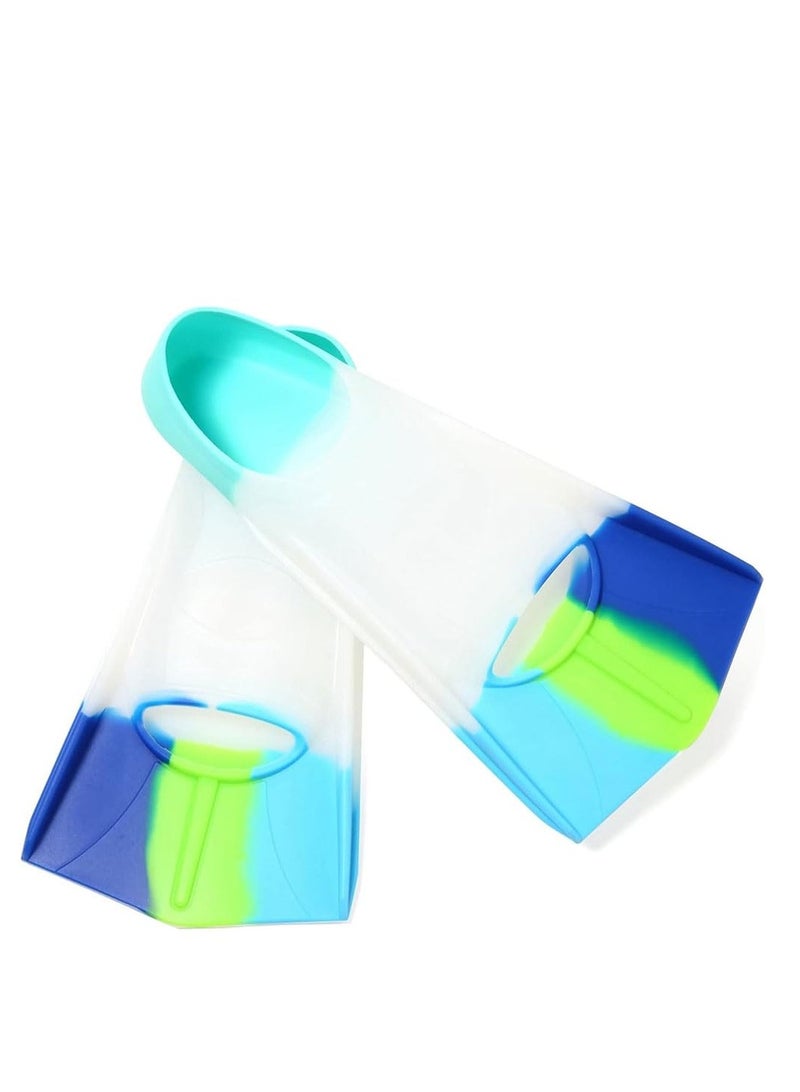 Coolbaby Kids Swimming Fins Swimming Training Fins for Diving or Lap Swimming XS 30-32