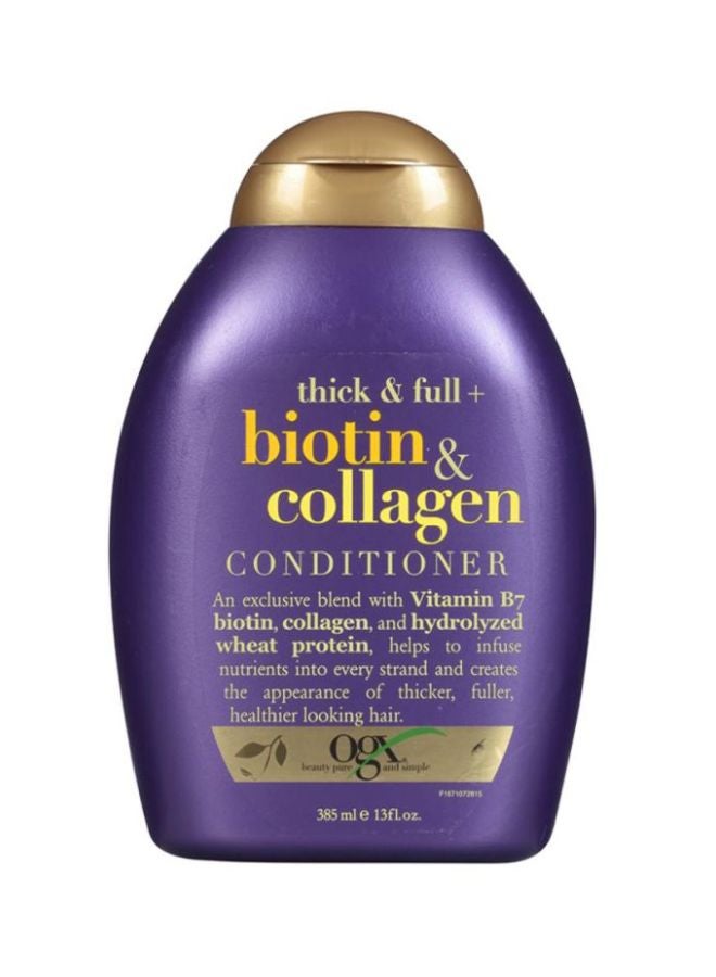 Thick And Full Plus Biotin And Collagen Conditioner 385ml