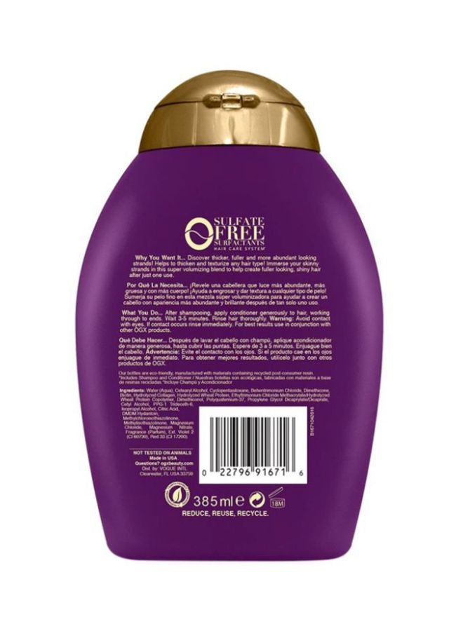 Thick And Full Plus Biotin And Collagen Conditioner 385ml