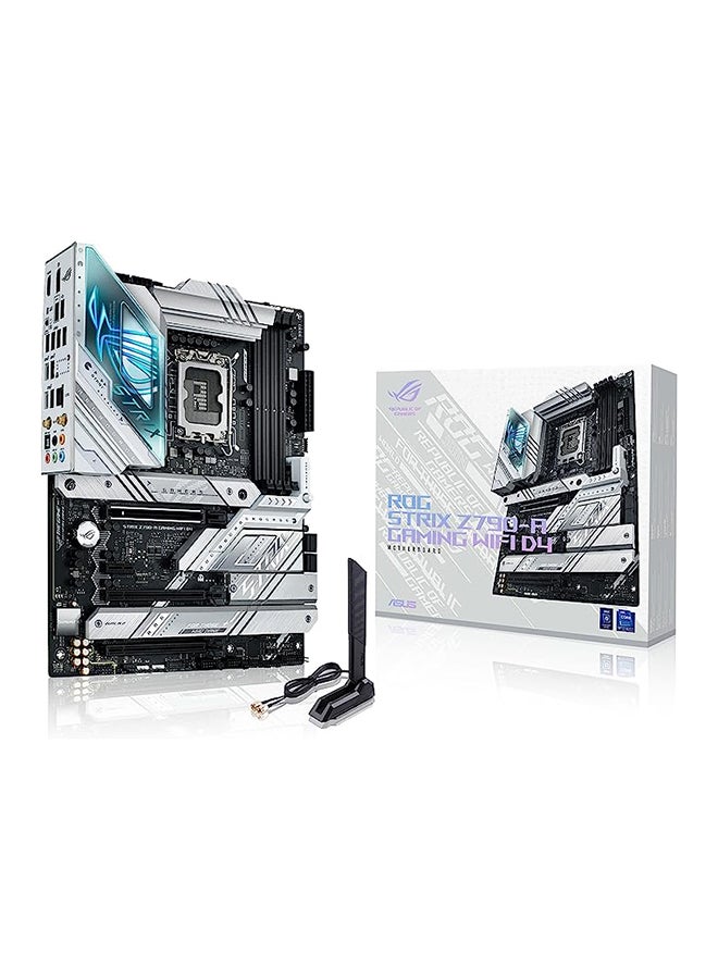 ROG Strix Z790-A Gaming WiFi D4 LGA1700(Intel®13th&12th Gen) ATX Gaming Motherboard(16+1 Power Stages,DDR4,4xM.2 Slots, PCIe® 5.0,WiFi 6E,USB 3.2 Gen 2x2 Type-C® with PD 3.0 up to 30W)