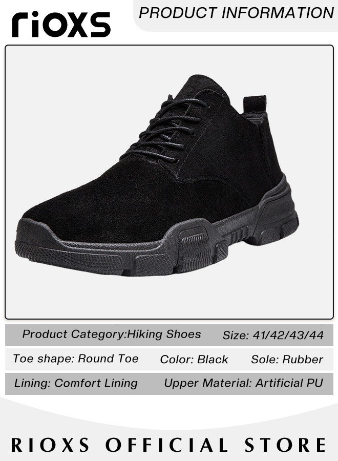 Men's Athletic Casual Hiking Shoes Lightweight Outdoor Running Shoes Comfortable Fashion Sneakers, Mens Athlesiure Trainers