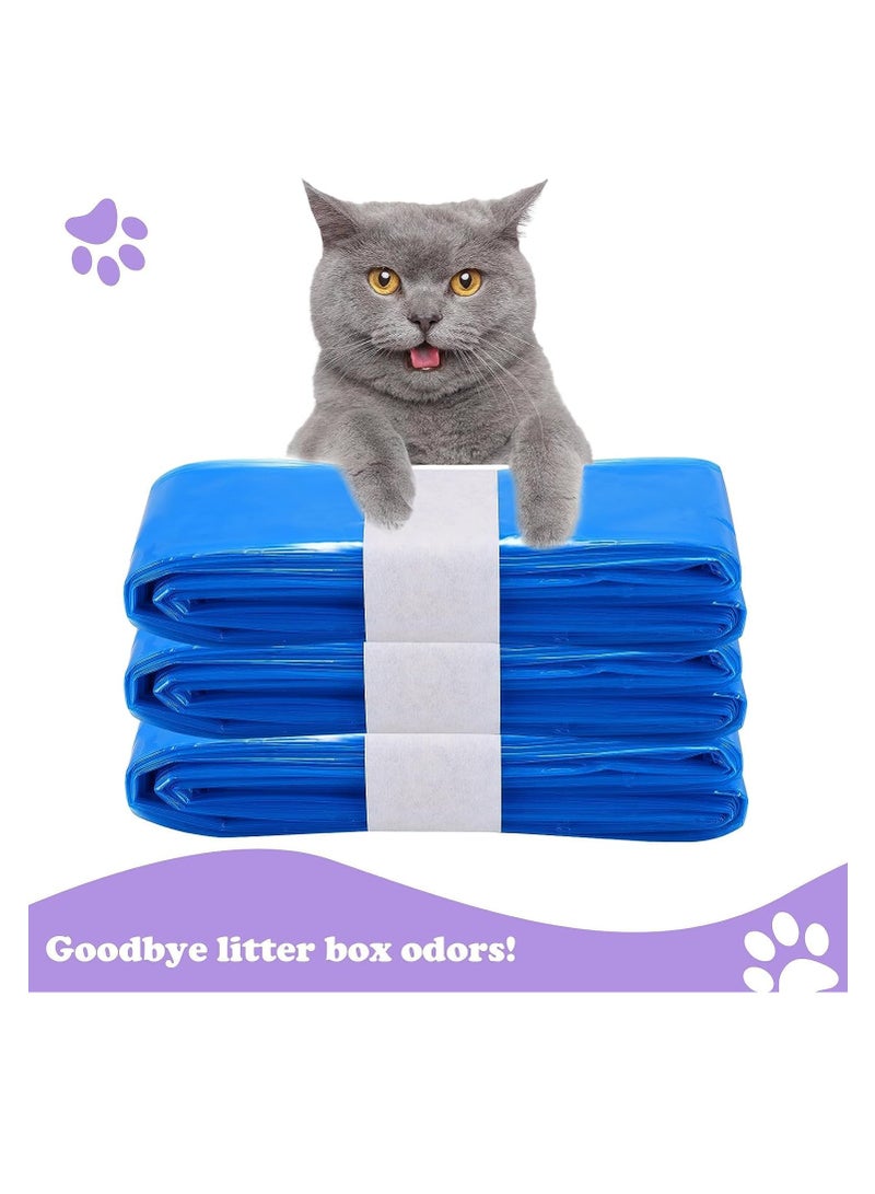 4 Pack Cat Litter Refills Bag, Litter Refills Generic Compatible with Standard/ XL Genie Litter Disposal Refill Cartridge, leak-proof and tear-resistant (Included One Non-original Refill Cartridge)