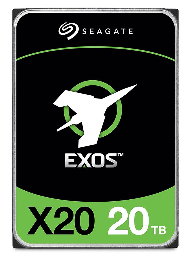 20TB Exos X20 7200 rpm SATA III 6 Gb/s 3.5