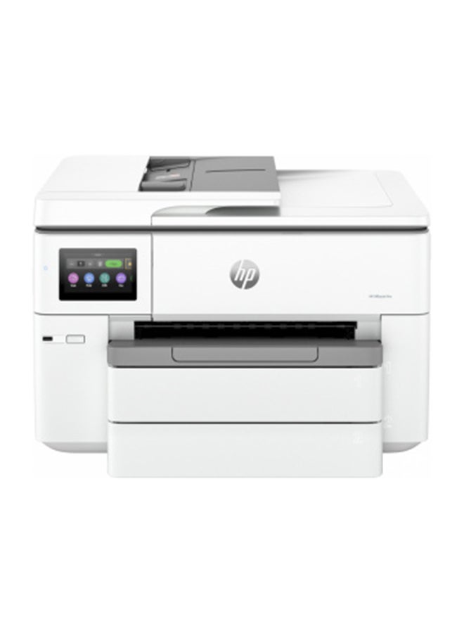 OfficeJet Pro 9730 Wide Format All-in-One Printer, Print, Copy, Scan, Up to 34 ppm Print Speed, Automatic Duplex Printing, Up to 4800x1200 Optimized dpi 1200x1200 Rendered dpi | 537P5C White