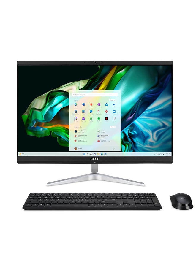 AIO C27-i7-1360P/16GB/1TB SSD/Shared/27 Inch FHD Non touch/W/L KB And Mouse/Win 11 Home English Black