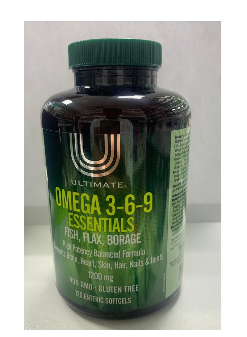 Omega 3-6-9 Essentials SOFTGELS,120'S