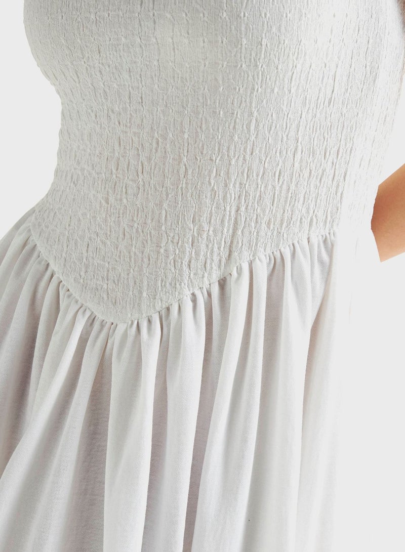 Tiered Knitted Dress