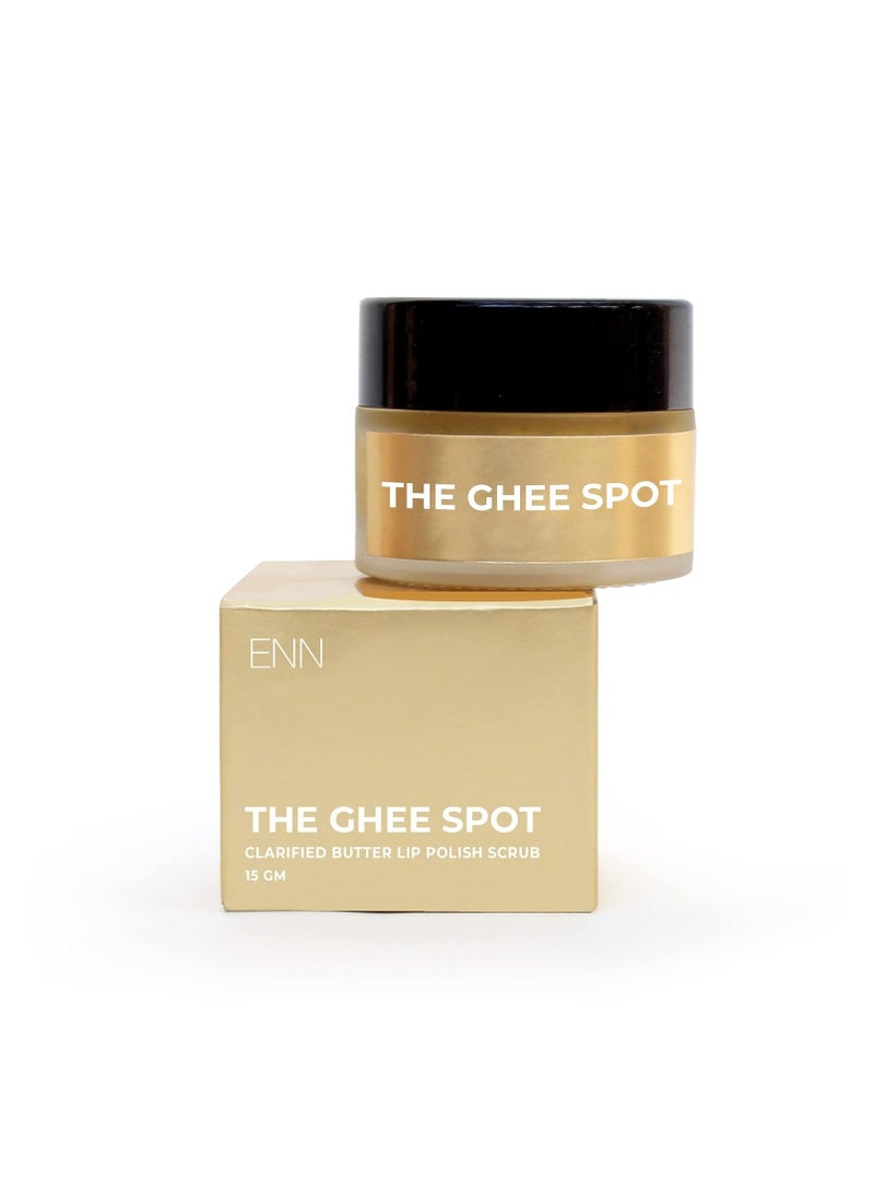 ENN Glaze Clarified Butter Lip BalmLip Pigmentation   Lip Moisturizer  Soft Lips Supple Lips  Ghee Butter   Shea Butter   Saffron Oil   15 gm
